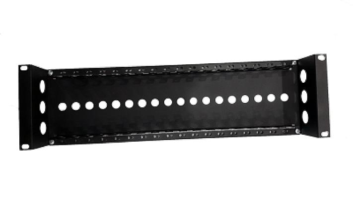 3U 19" 180 Soket Reglet — 3