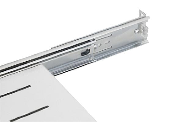 19" 1U Hareketli Raf 800mm Beyaz — 3