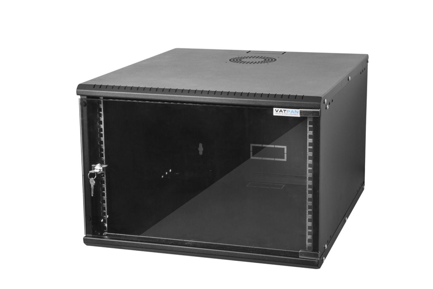 7U 19" 600mm Duvar Tipi Rack Kabinet — 1