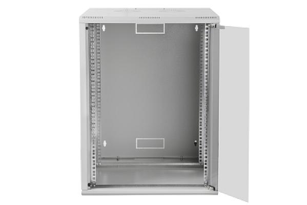 15U 19" 600mm Duvar Tipi Rack Kabinet Beyaz — 3