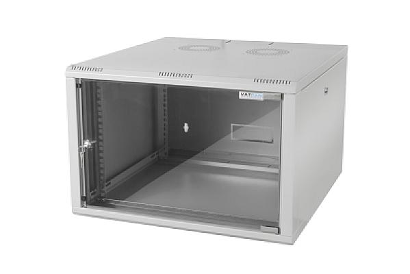 7U 19" 600mm Duvar Tipi Rack Kabinet Beyaz — 1