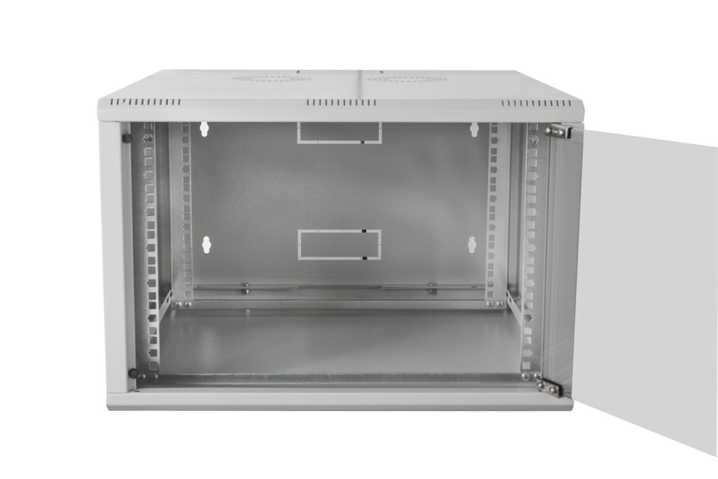 7U 19" 600mm Duvar Tipi Rack Kabinet Beyaz — 3