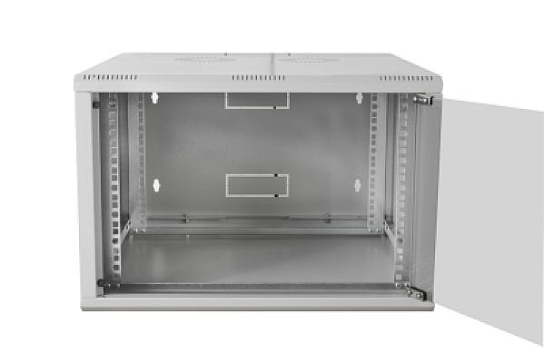 7U 19" 600mm Duvar Tipi Rack Kabinet Beyaz — 3