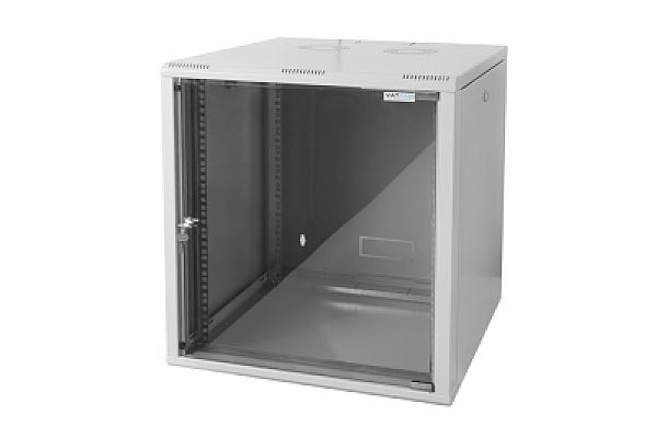 12U 19" 600mm Duvar Tipi Rack Kabinet Beyaz — 1