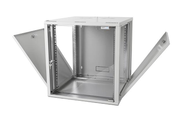 12U 19" 600mm Duvar Tipi Rack Kabinet Beyaz — 2