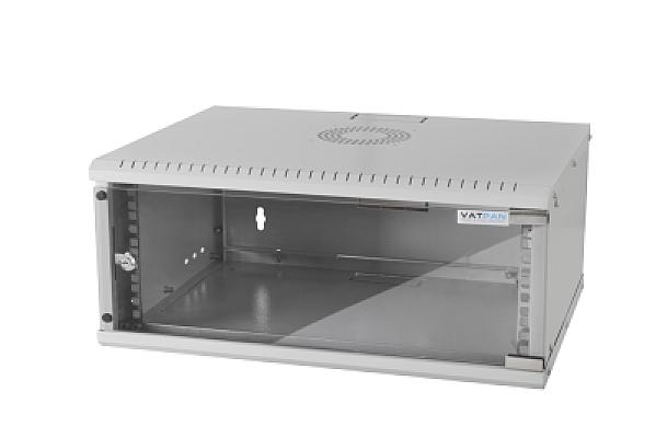 4U 19" 400mm Duvar Tipi Rack Kabinet — 1