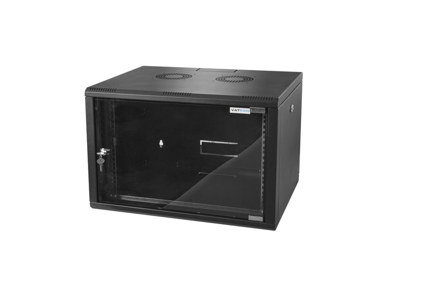 7U 19" 450mm Duvar Tipi Rack Kabinet — 1