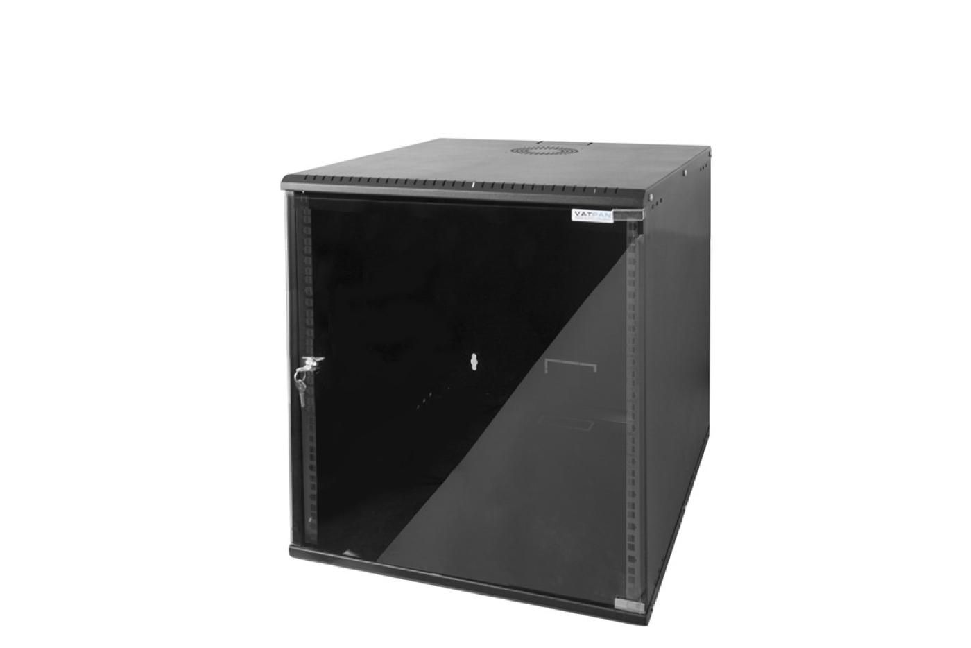 12U 19" 600mm Duvar Tipi Rack Kabinet — 1