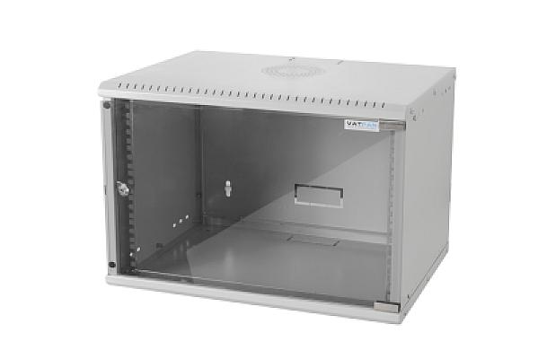 7U 19" 400mm Duvar Tipi Rack Kabinet Beyaz — 1
