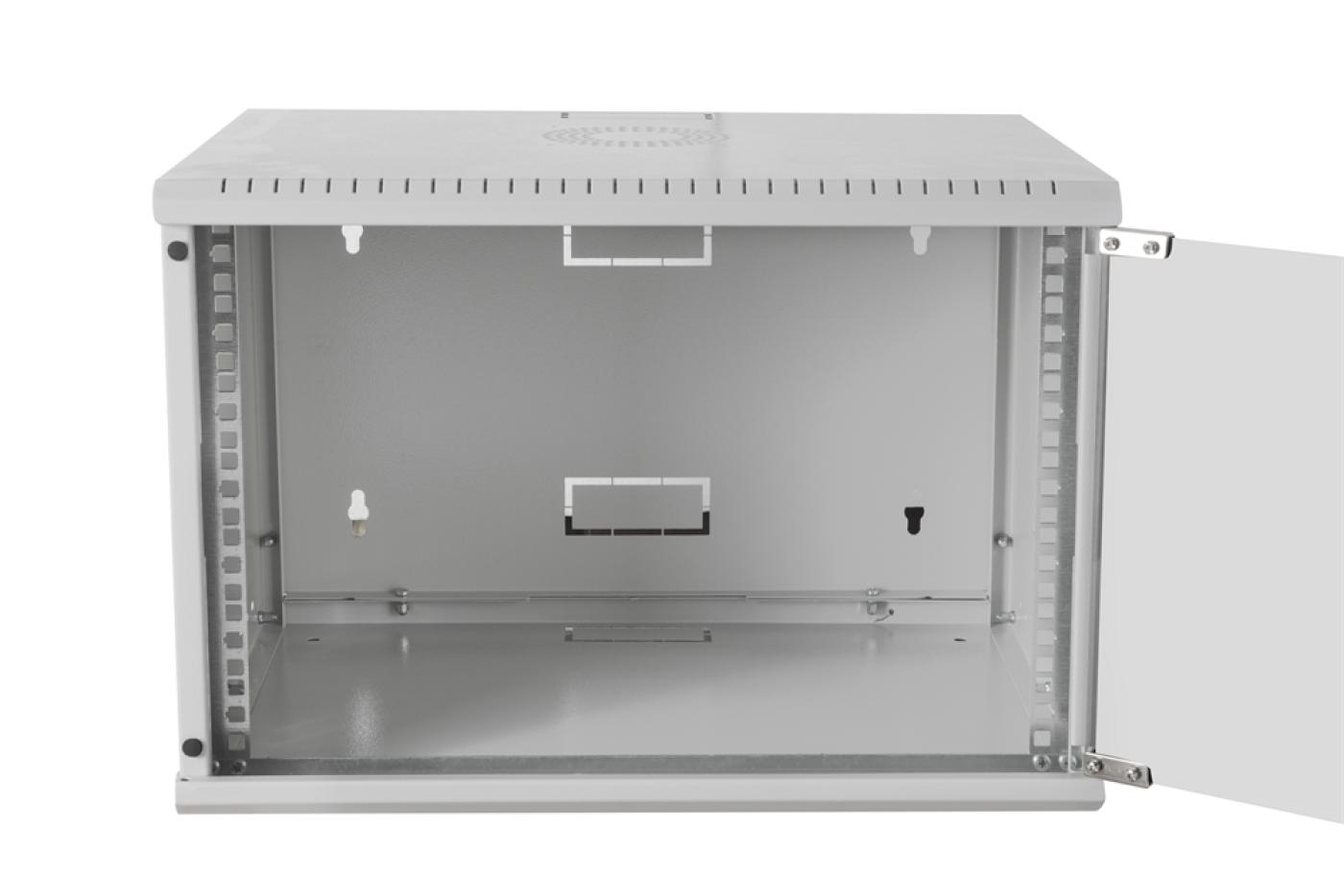 7U 19" 400mm Duvar Tipi Rack Kabinet Beyaz — 3