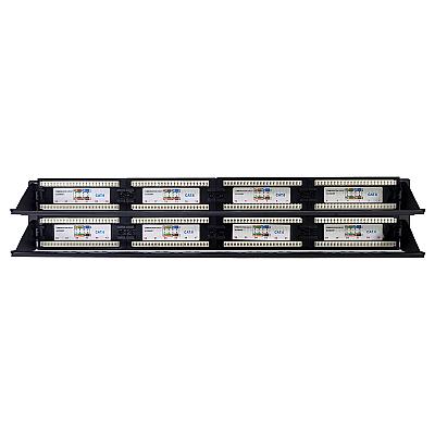19" 48 Port Cat6 Patch Panel Dolu — 6