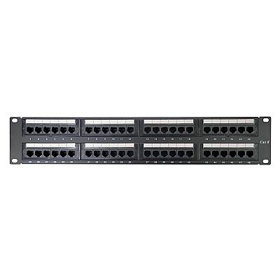 19" 48 Port Cat6 Patch Panel Dolu — 7