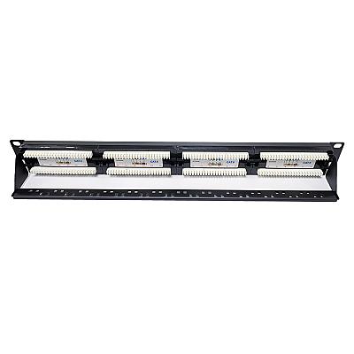 19" 24 Port Cat6 Patch Panel Dolu — 4