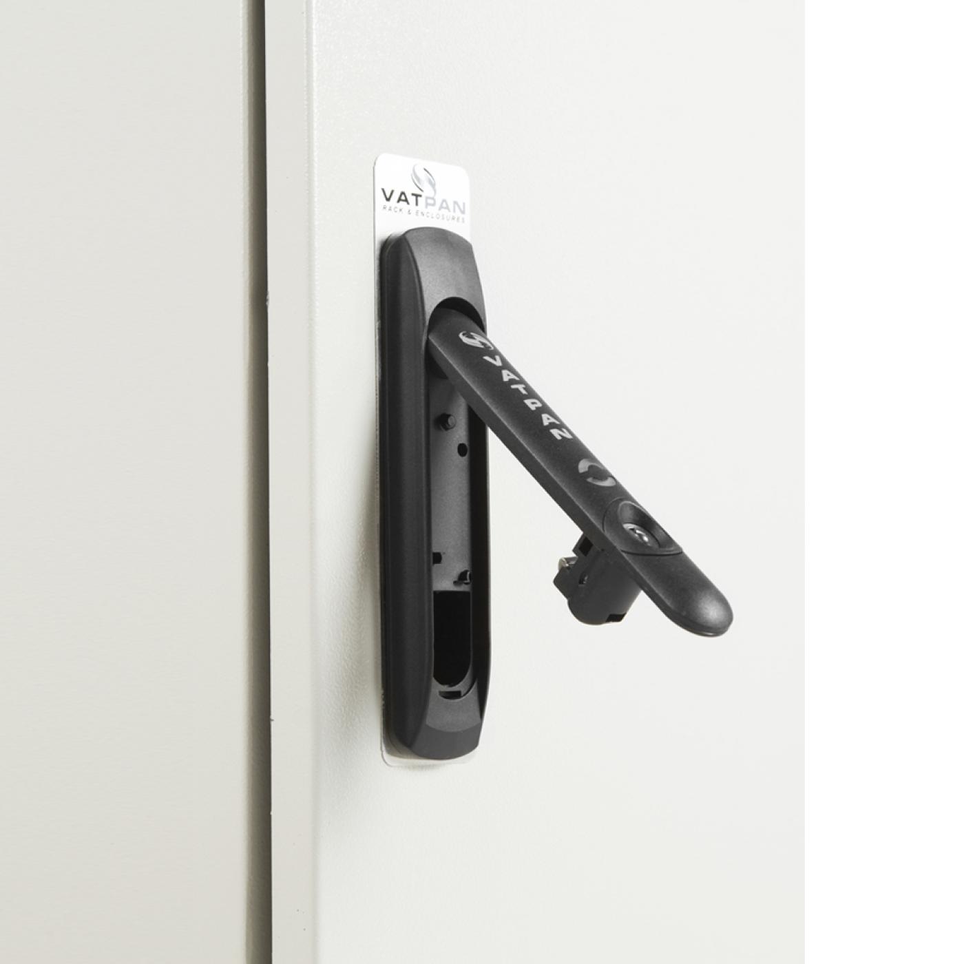 16U 19" 450mm Outdoor Rack Kabinet Çift Cidarlı — 5