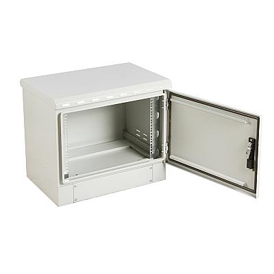 9U 19" 600mm Outdoor Rack Kabinet Çift Cidarlı — 4