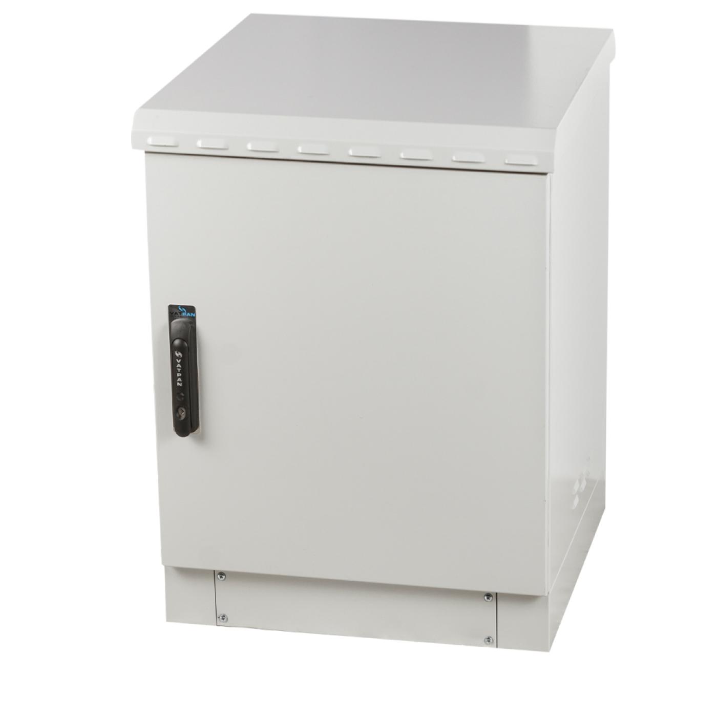 16U 19" 600mm Outdoor Rack Kabinet Çift Cidarlı — 1