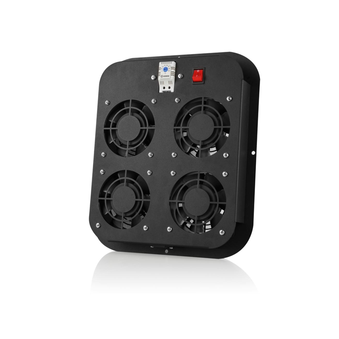 4lü 19" Fan Modülü Termostatlı On/Off Switch — 1
