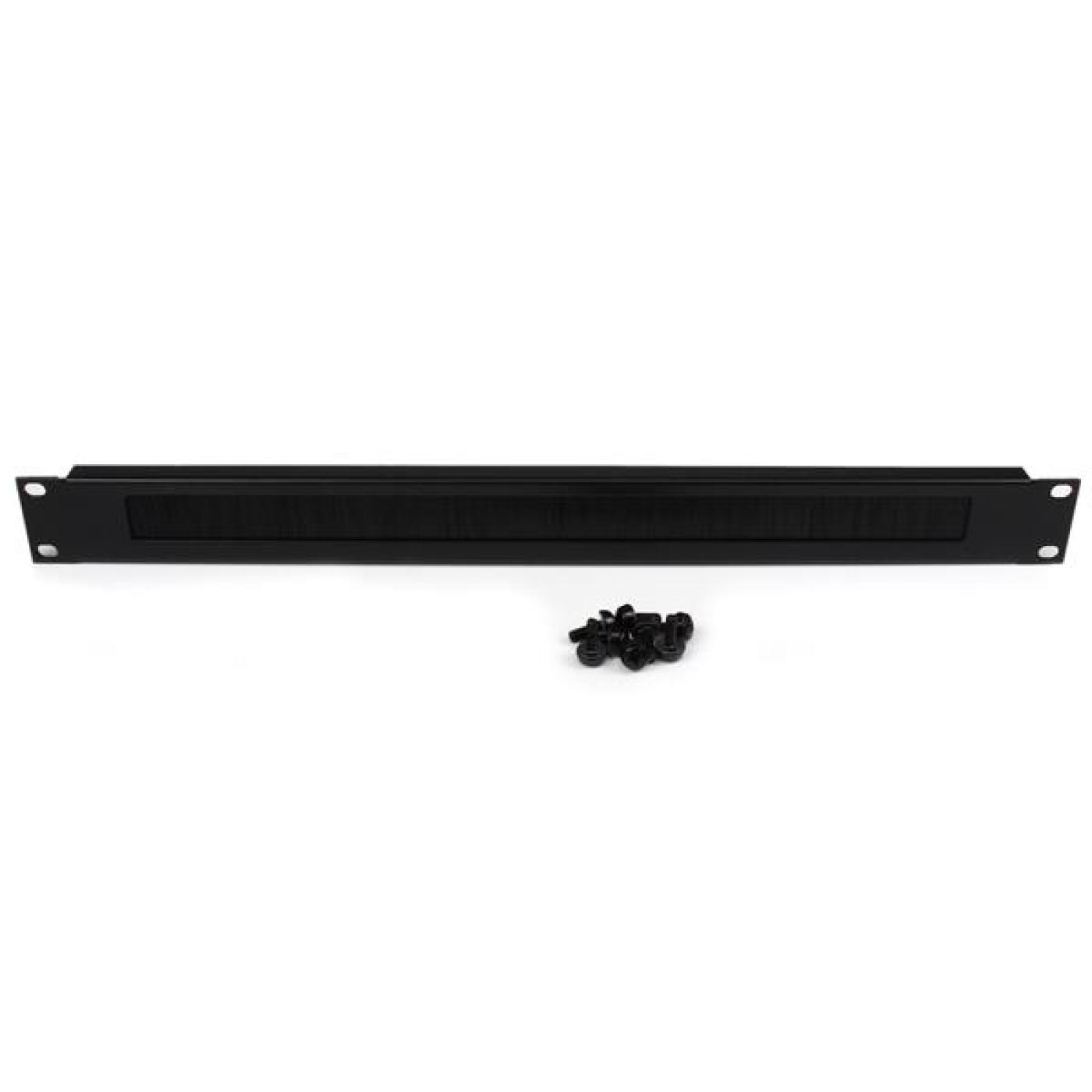 19" 1U Yatay Kablo Düzenleyici Fırçalı Organizer — 1