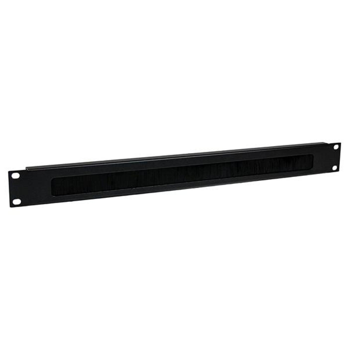 19" 1U Yatay Kablo Düzenleyici Fırçalı Organizer — 2