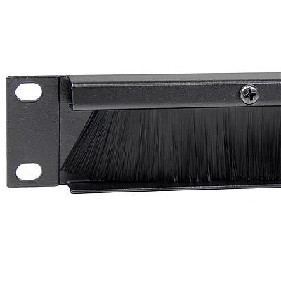 19" 1U Yatay Kablo Düzenleyici Fırçalı Organizer — 4