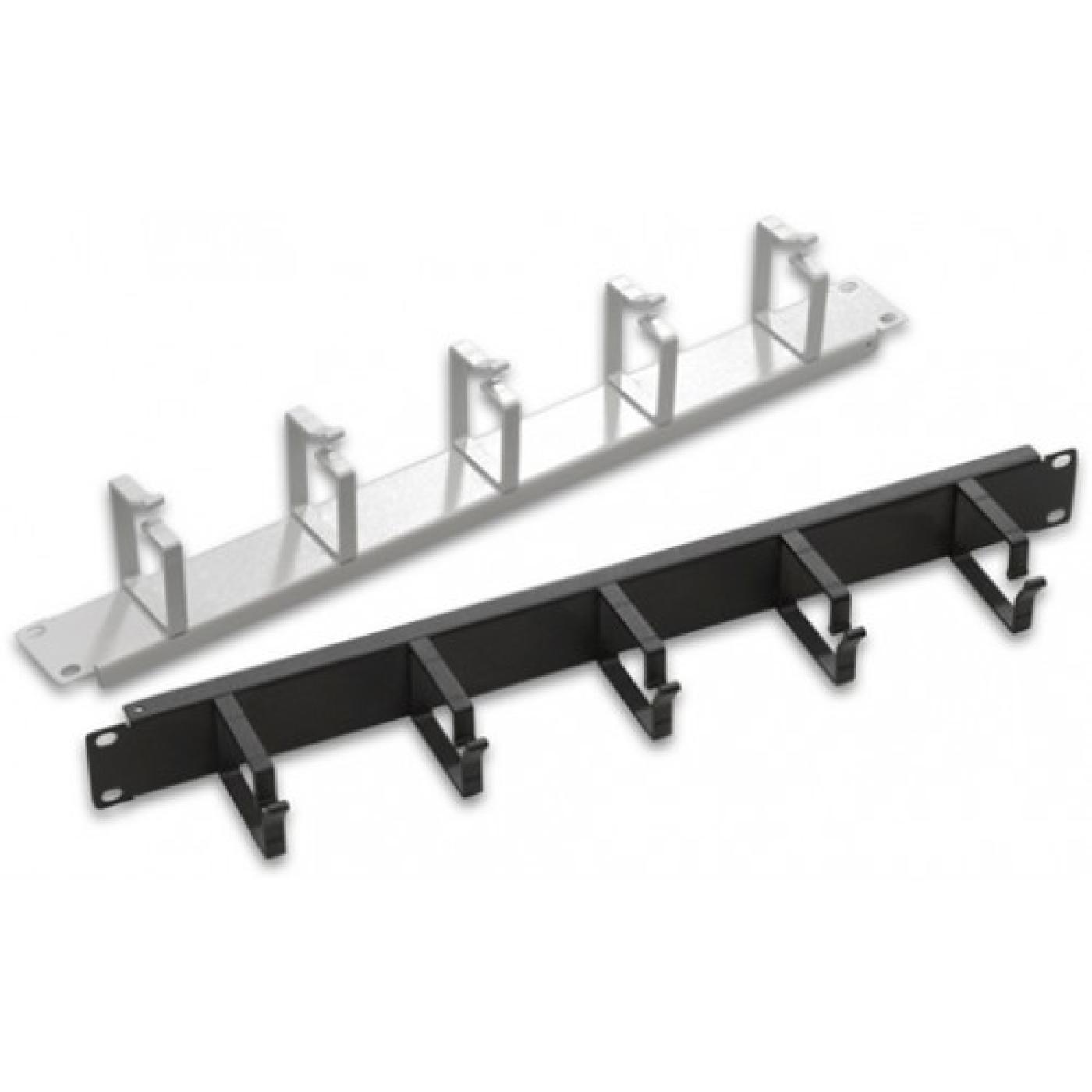 19" 1U Yatay Kablo Düzenleyici Organizer Kancalı — 1