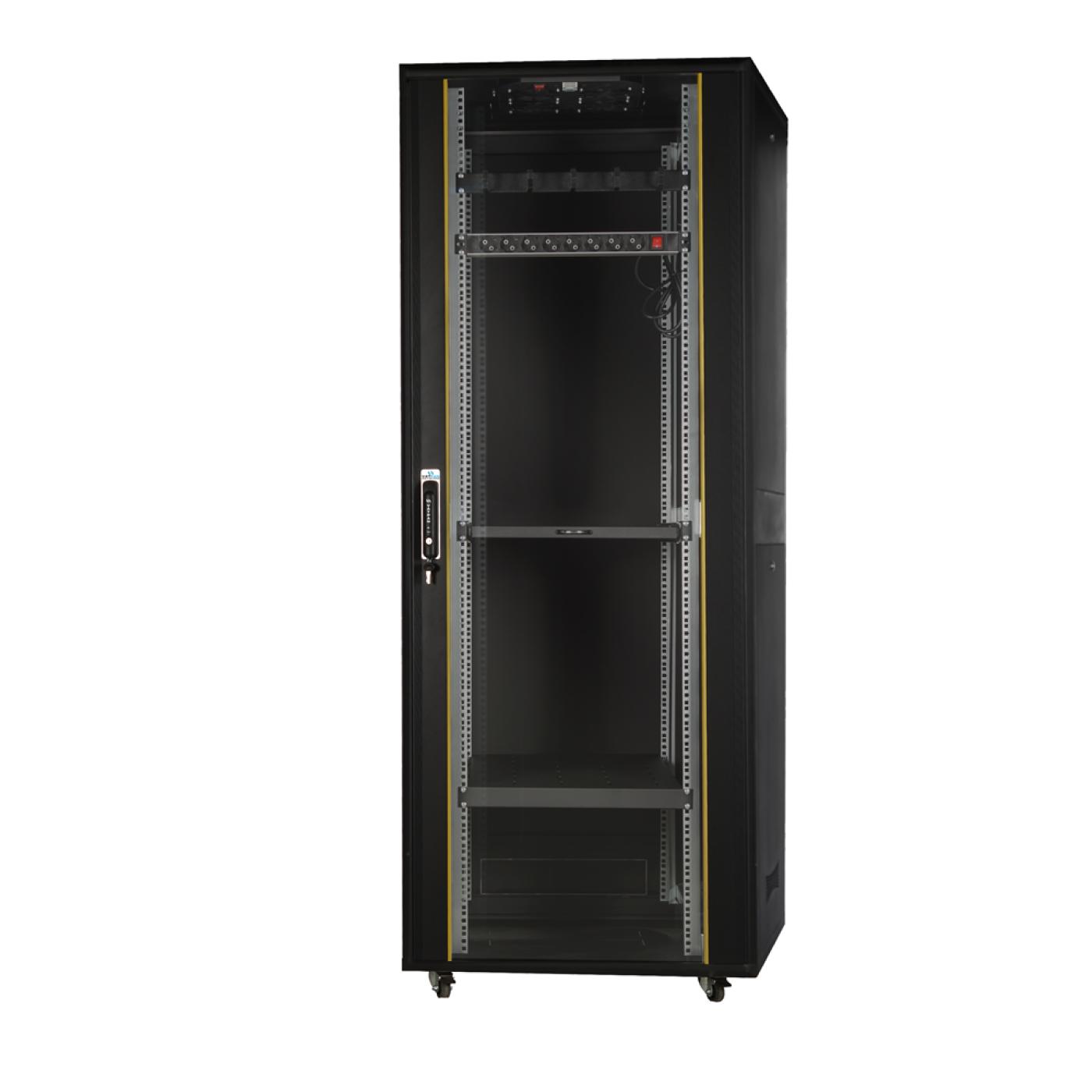 42U 19" 800x1000mm Dikili Tip Dolu Set Rack Kabinet — 1