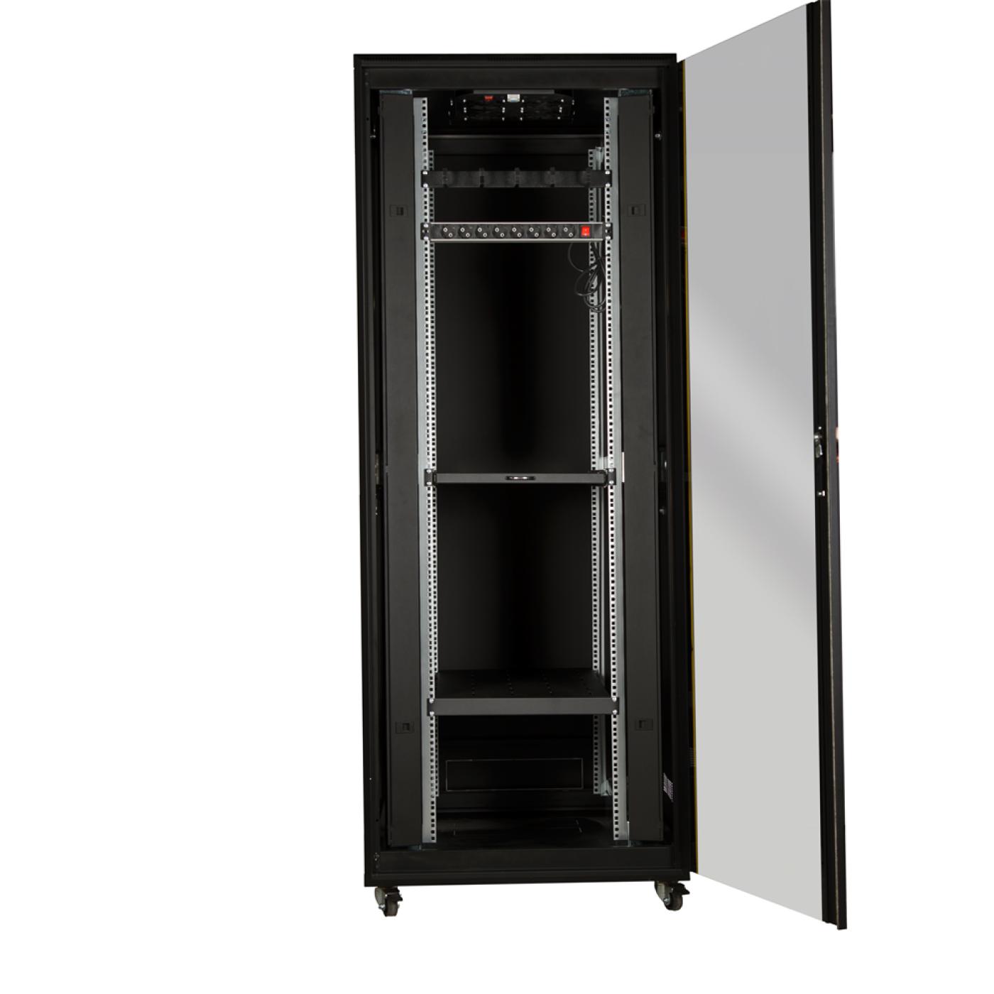 42U 19" 800x1000mm Dikili Tip Dolu Set Rack Kabinet — 2