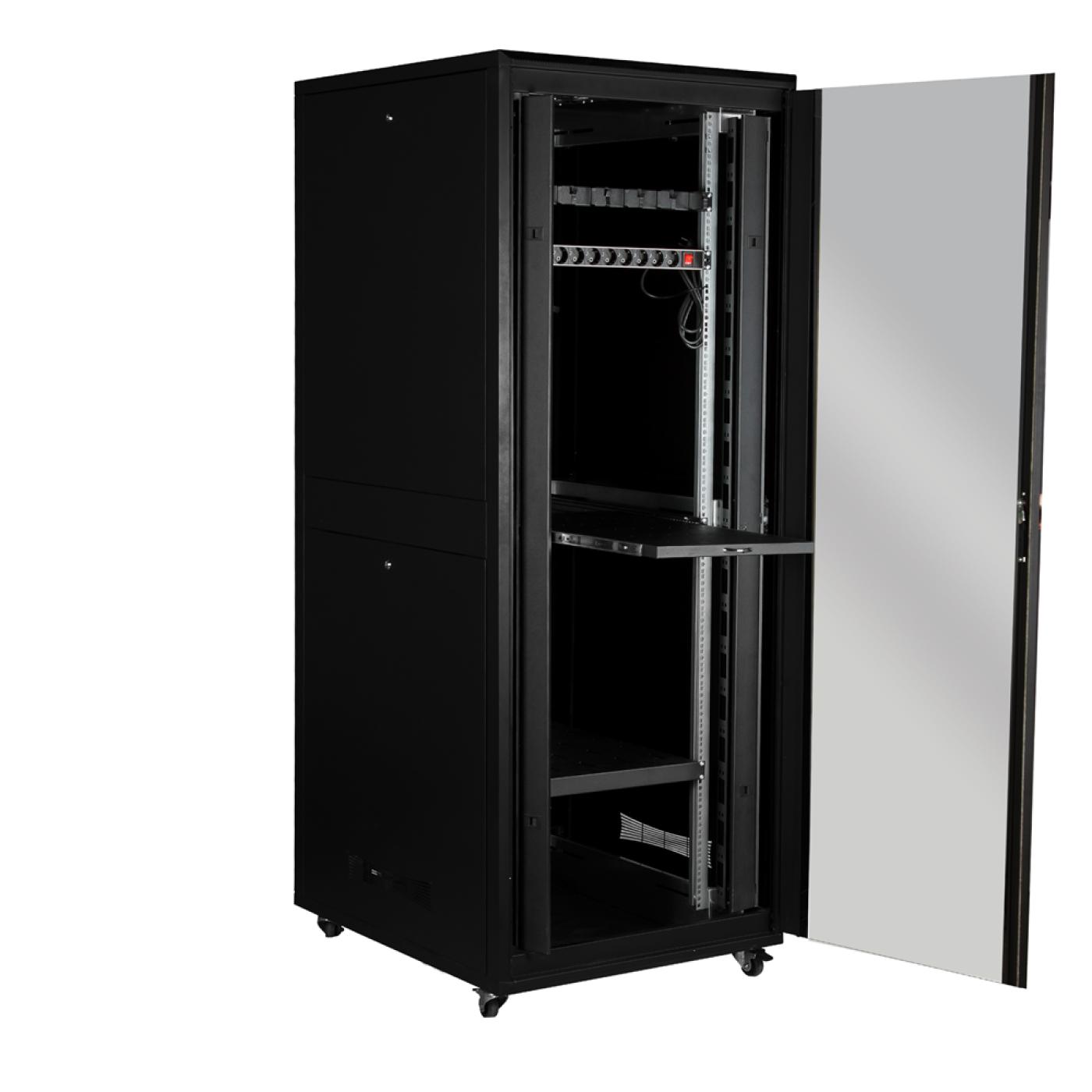 42U 19" 800x1000mm Dikili Tip Dolu Set Rack Kabinet — 4