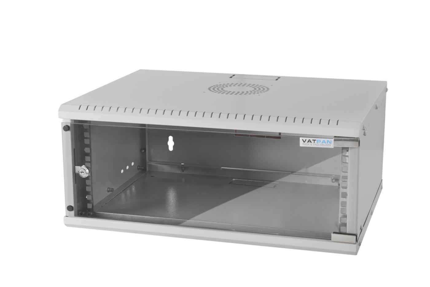 4U 19" 600mm Duvar Tipi Rack Kabinet — 1