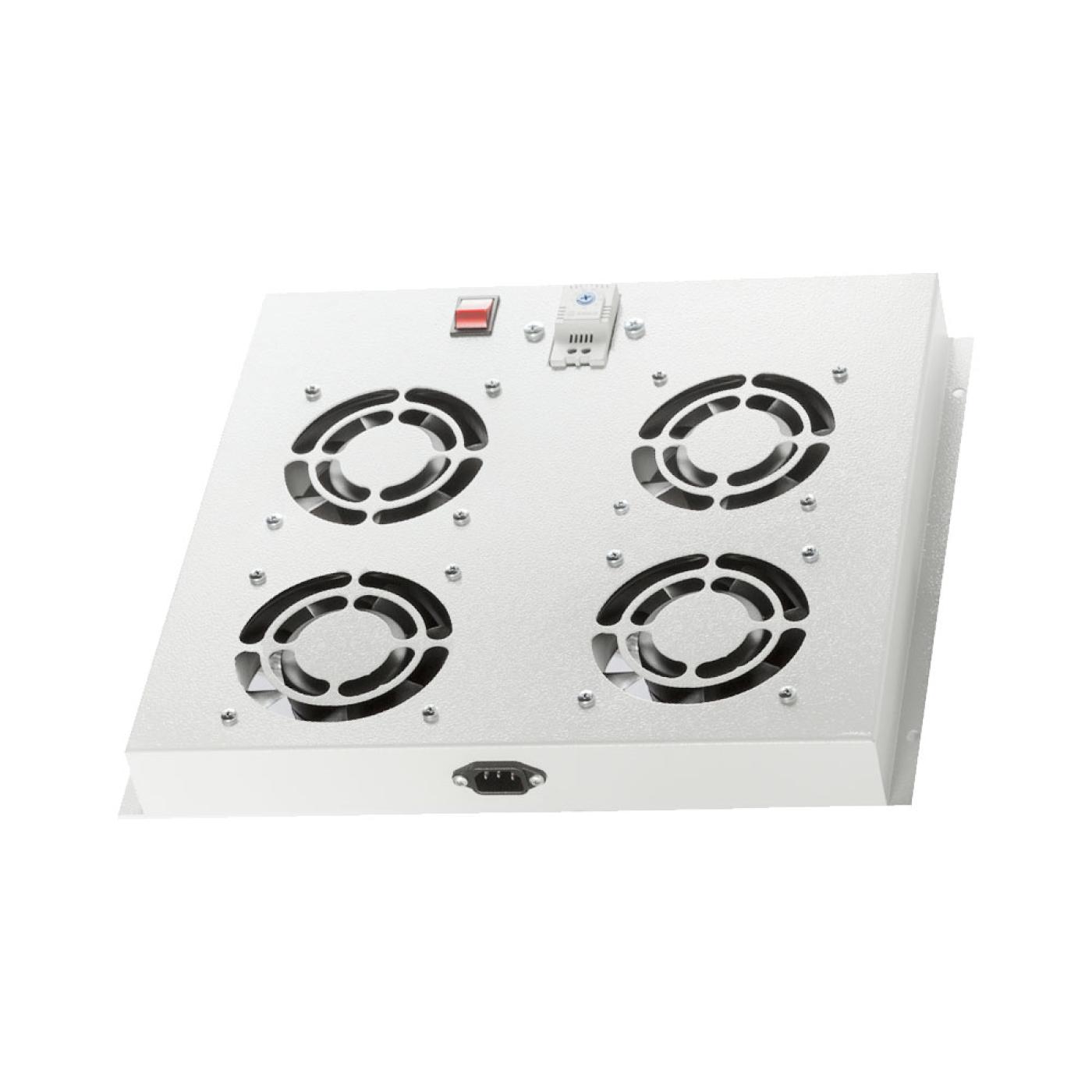 4lü 19" Outdoor Fan Modülü Termostatlı On/Off Switch — 1