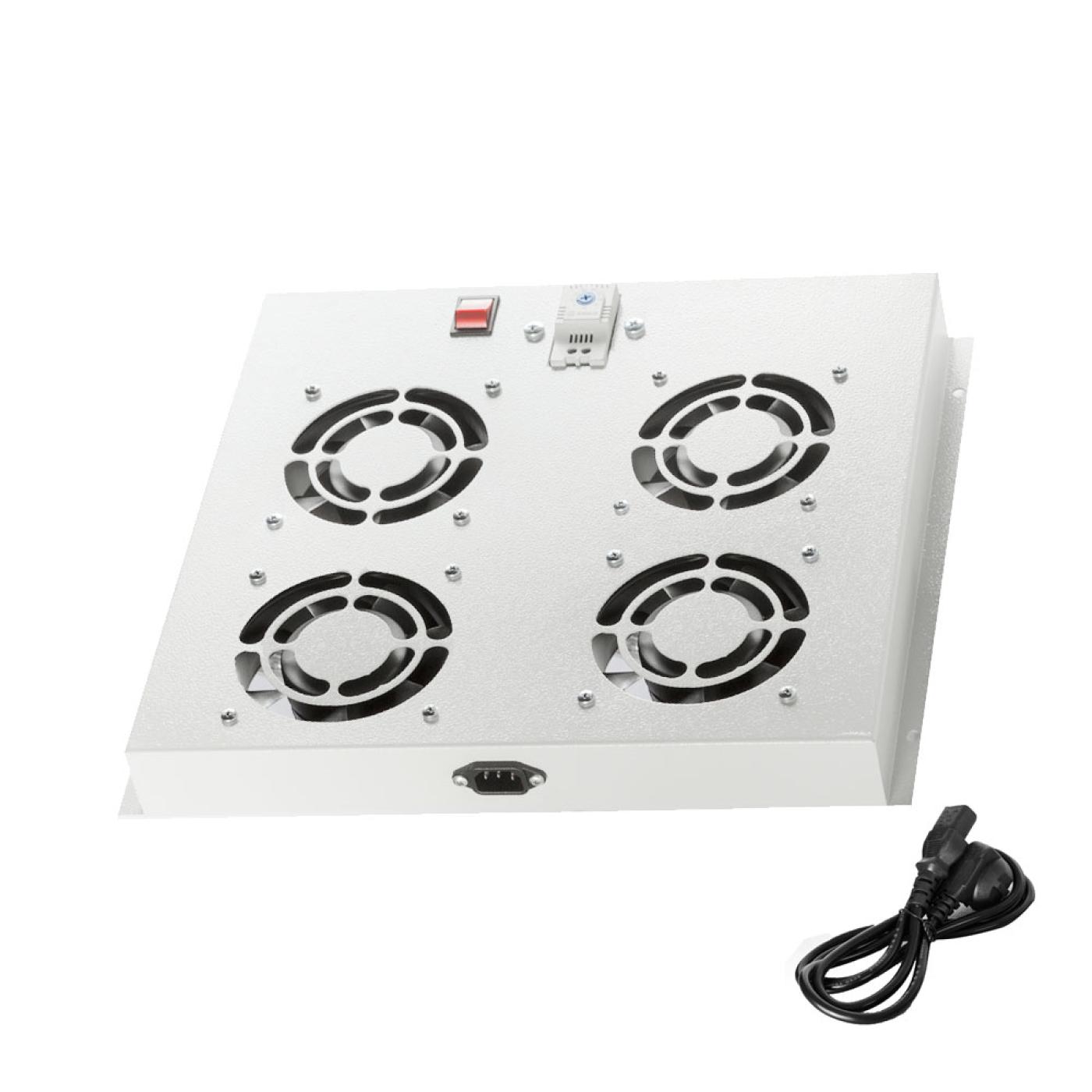4lü 19" Outdoor Fan Modülü Termostatlı On/Off Switch — 2