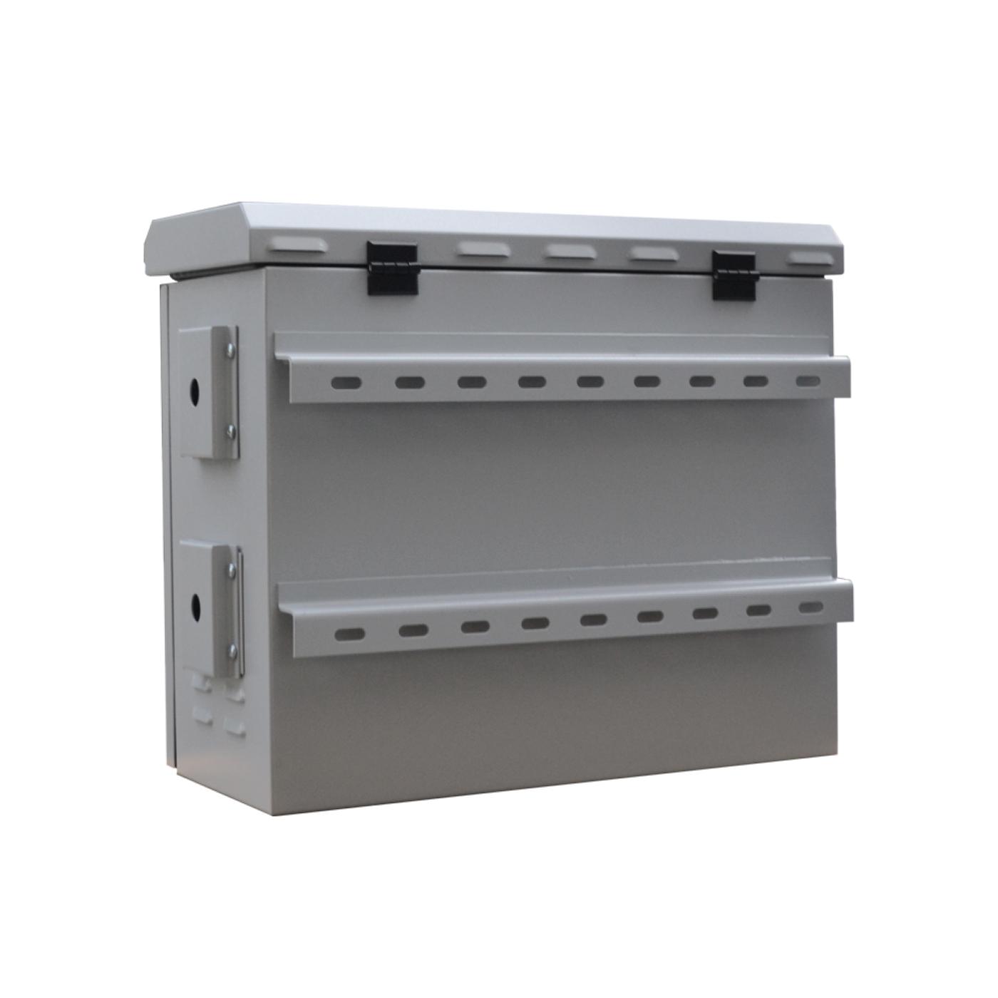 9U 19" 250mm Outdoor Mobese Direk Tipi Rack Kabinet Çift Cidarlı — 6