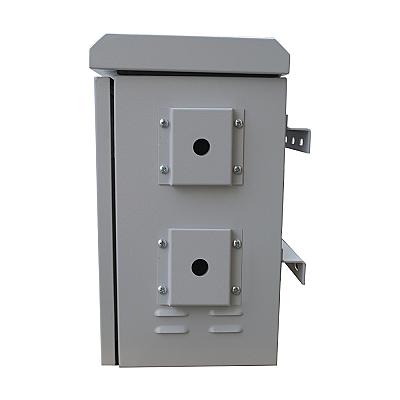 7U 19" 300mm Outdoor Mobese Direk Tipi Rack Kabinet Çift Cidarlı — 2