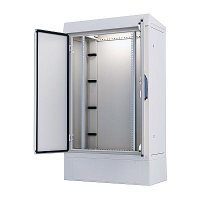 22U 19" 400mm Outdoor Fiber Optic Rack Kabinet — 2