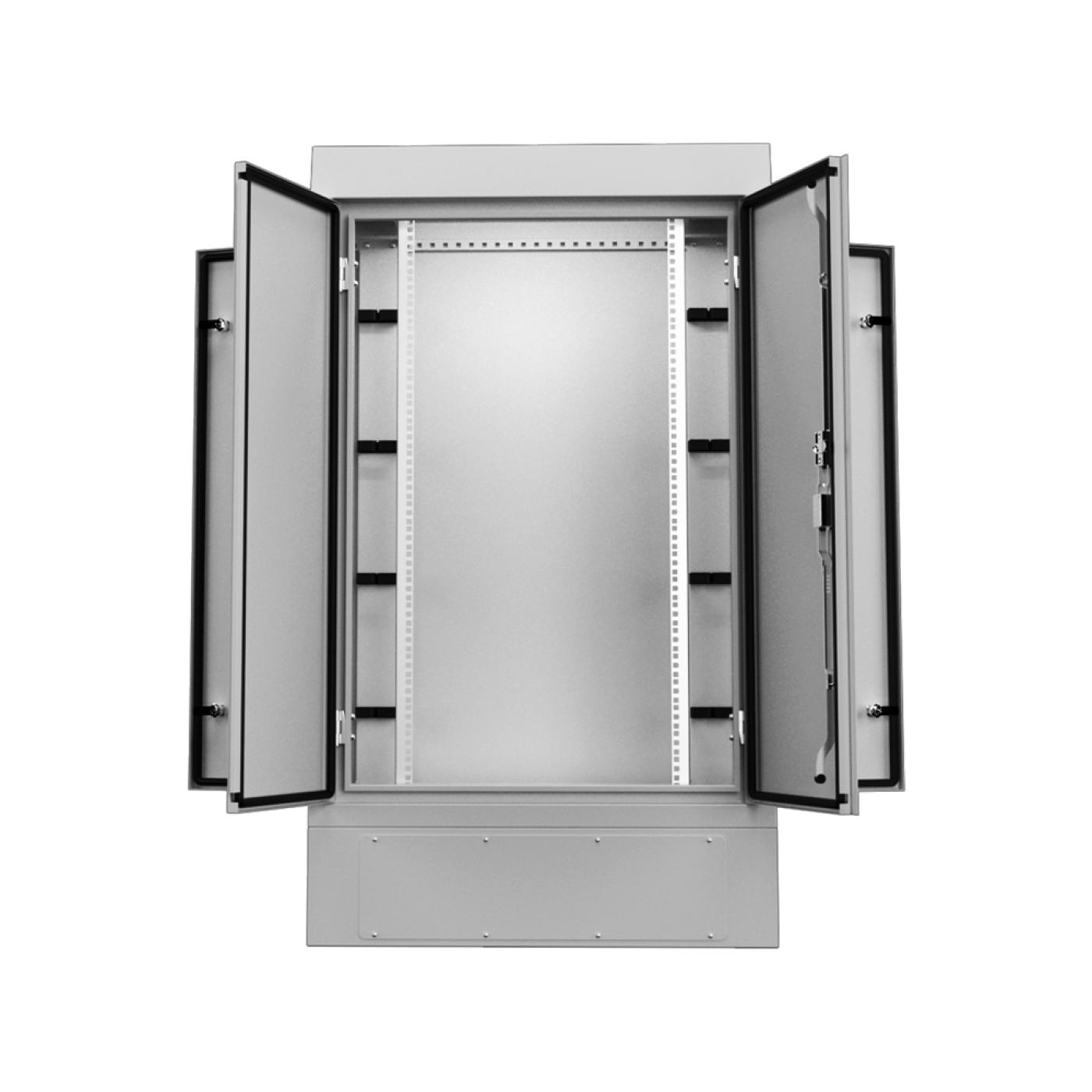 22U 19" 400mm Outdoor Fiber Optic Rack Kabinet — 4
