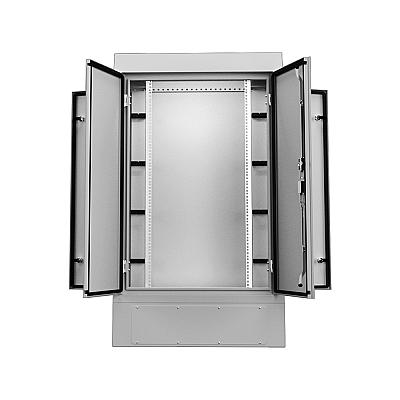 22U 19" 400mm Outdoor Fiber Optic Rack Kabinet — 4