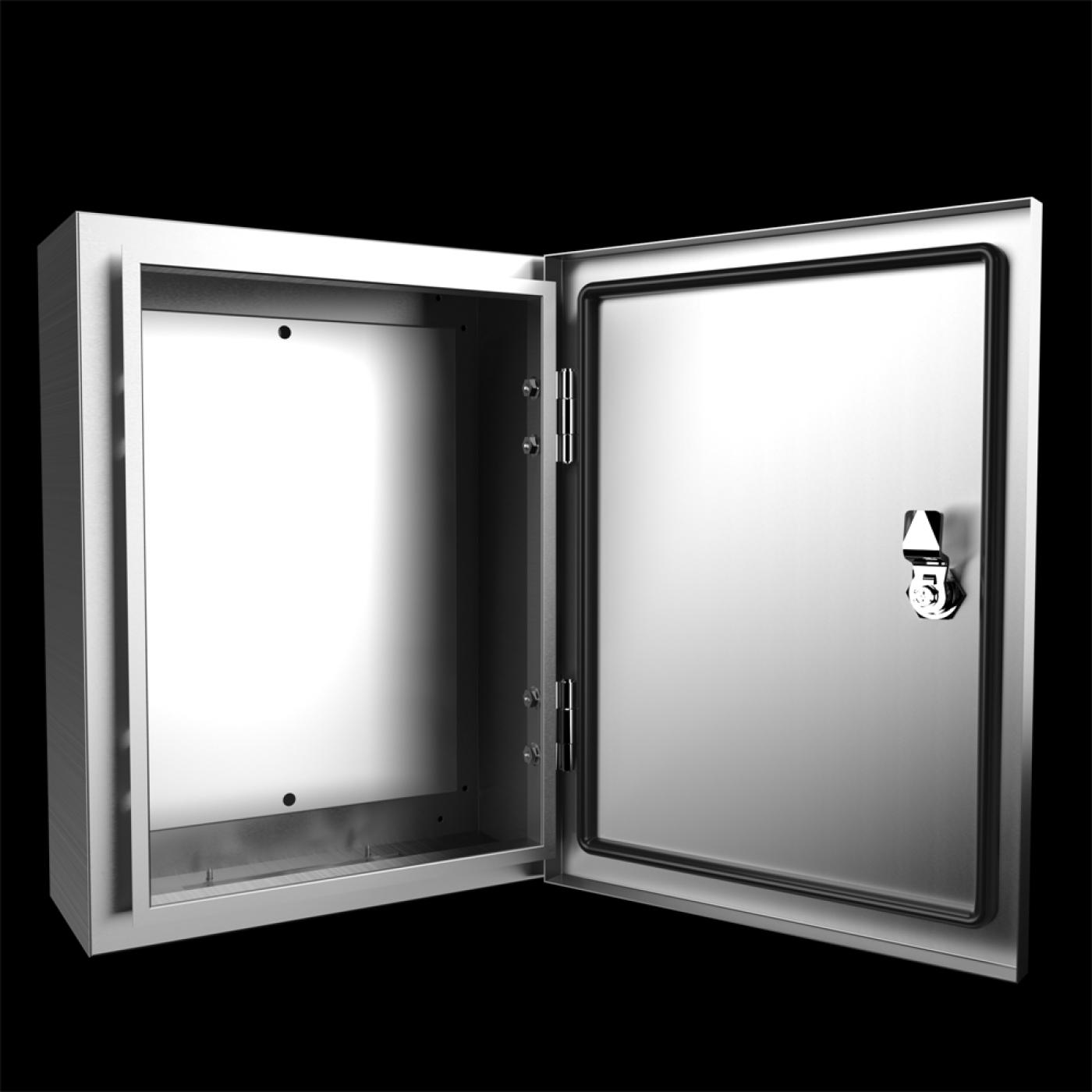 200x250x200mm Sıva Üstü Monoblok Paslanmaz Pano — 2