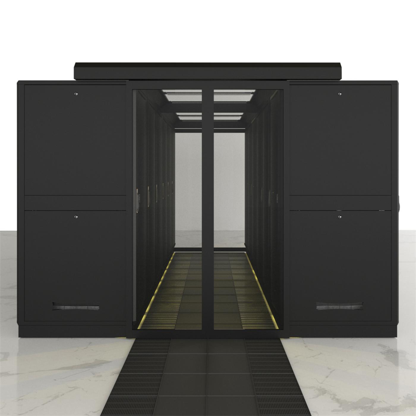 42U 19" 800x1000mm 12 li Full Set Veri Merkezi Kabini — 2