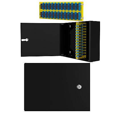 Duvar Tipi 24 Port SC Duplex Fiber Optik Kutu Dolu Set — 1
