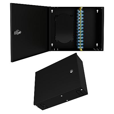 Duvar Tipi 24 Port SC Duplex Fiber Optik Kutu Dolu Set — 2