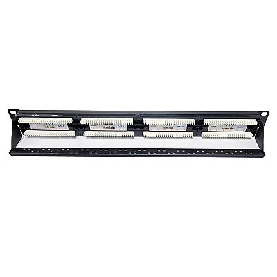 19" 24 Port Cat6 Patch Panel Dolu — 5