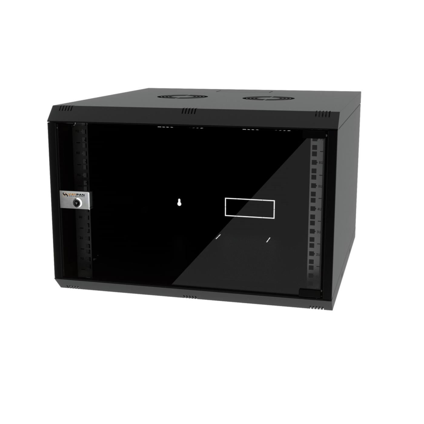 7U 19" 450mm Duvar Tipi Rack Kabinet — 1