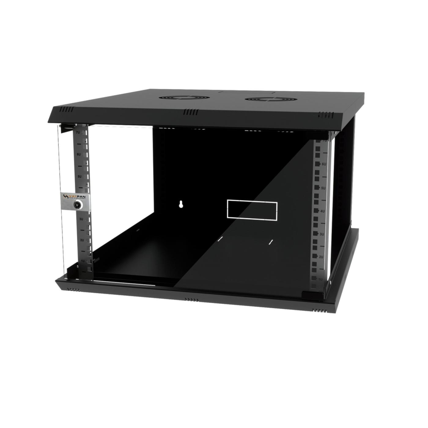 7U 19" 450mm Duvar Tipi Rack Kabinet — 7