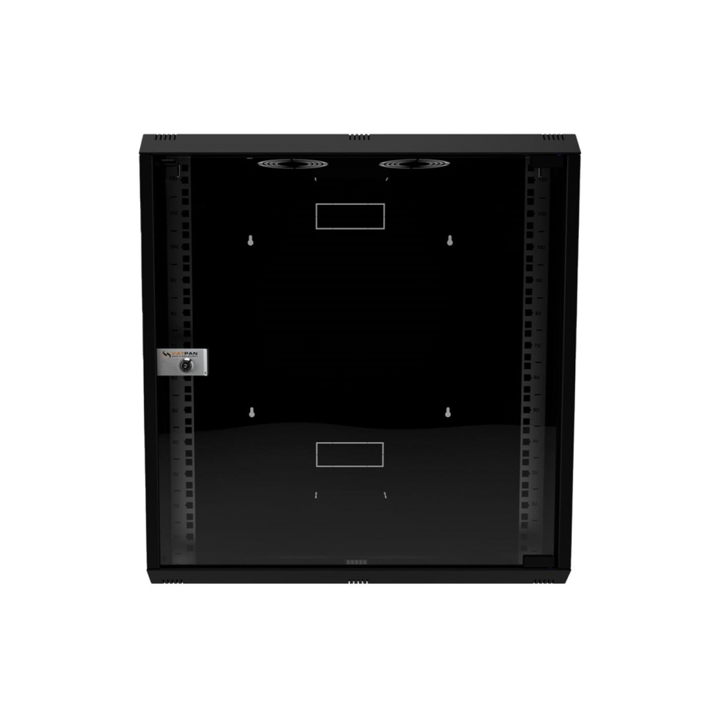 12U 19" 600mm Duvar Tipi Rack Kabin — 4