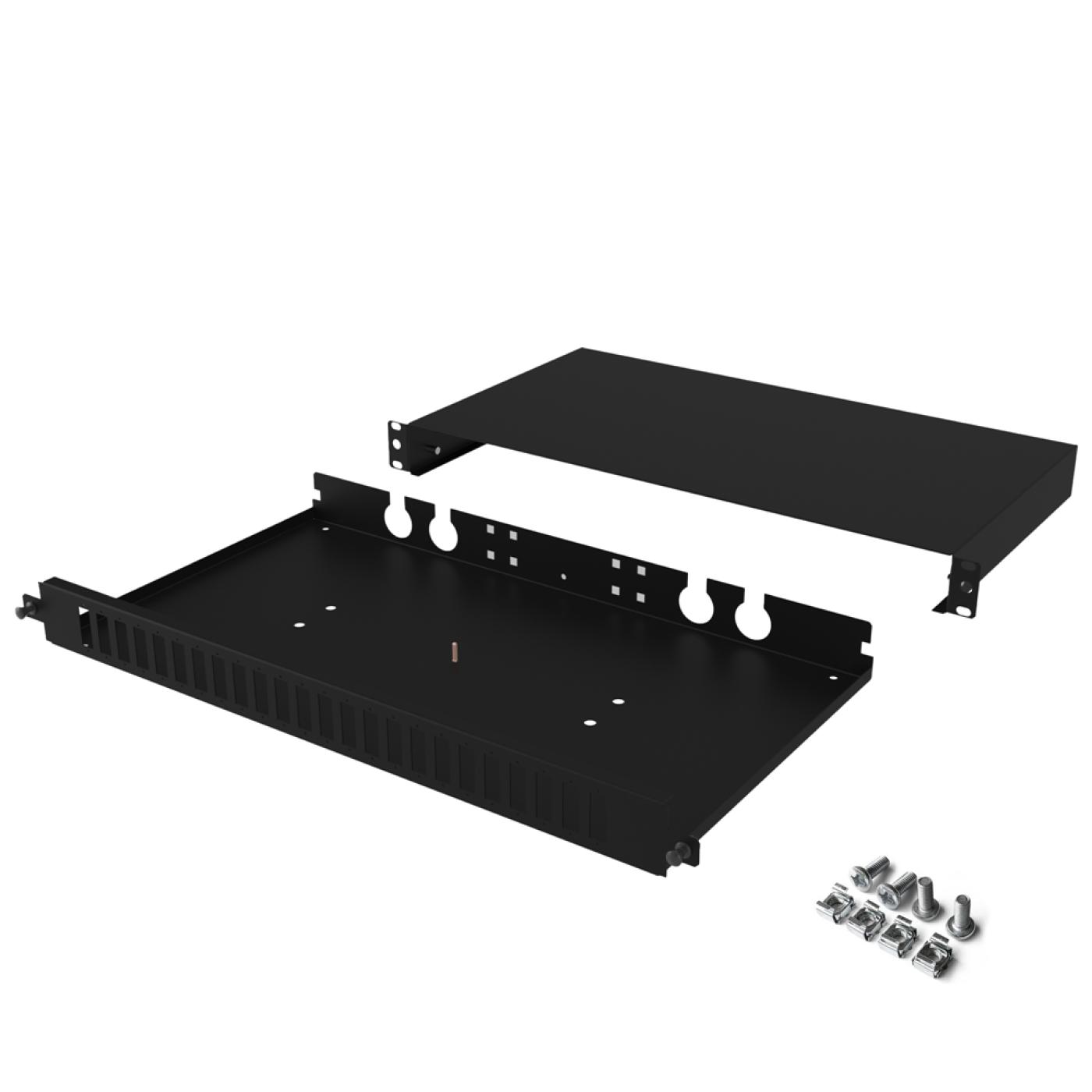 19" 1U 12 Port SC Duplex Fiber Optik Patch Panel(Boş) — 3