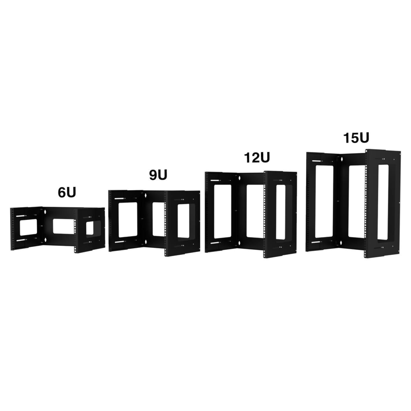 6U 19" Duvar Tipi Open Rack Kabinet — 8