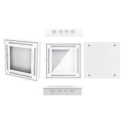 12U 600x120mm Duvar Tipi Sıva Altı FTTH Optik Ağ Sonlandırma Kabineti — 7
