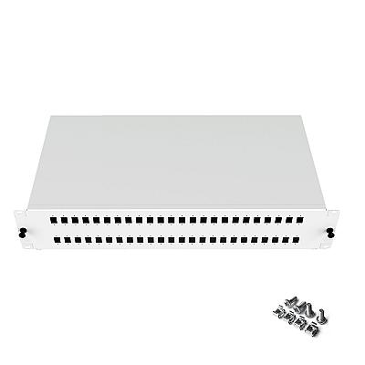 19" 2U 48 Port SC Simplex Fiber Optik Patch Panel Full(Dolu) — 8