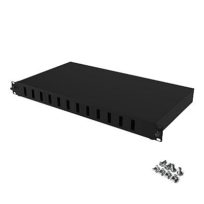 19" 1U 12 Port SC Duplex Fiber Optik Patch Panel Full(Dolu) — 7
