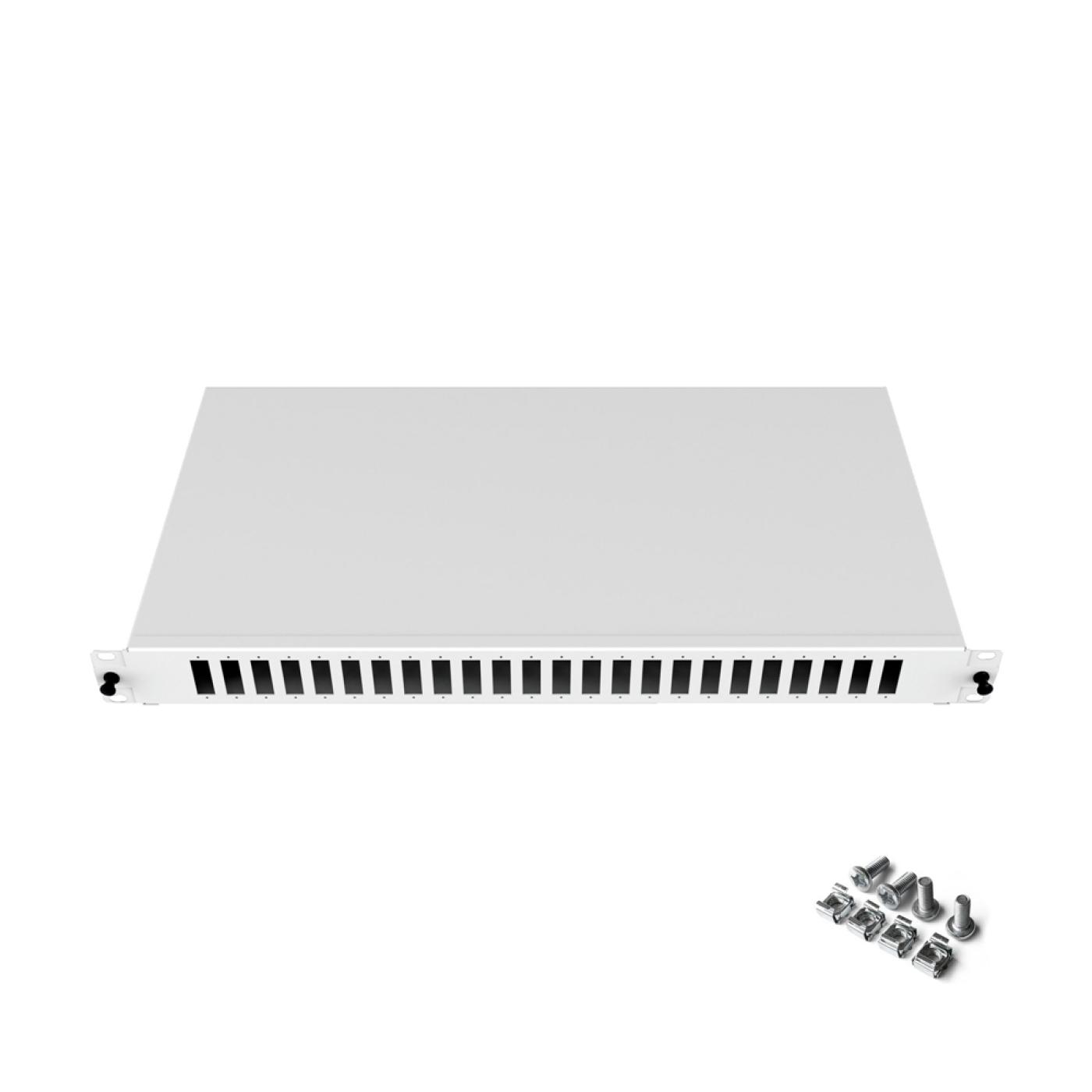 19" 1U 24 Port SC Duplex Fiber Optik Patch Panel Full(Dolu) — 3